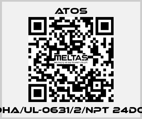 DHA/UL-0631/2/NPT 24DC  Atos