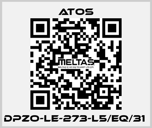 DPZO-LE-273-L5/EQ/31  Atos