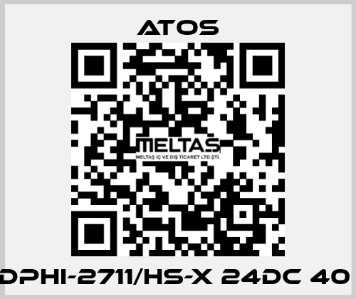 DPHI-2711/HS-X 24DC 40  Atos
