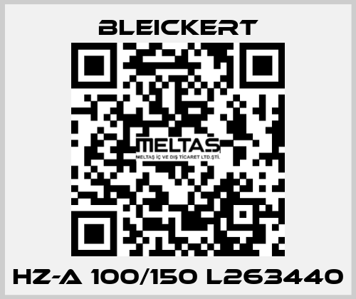 HZ-A 100/150 L263440 Bleickert