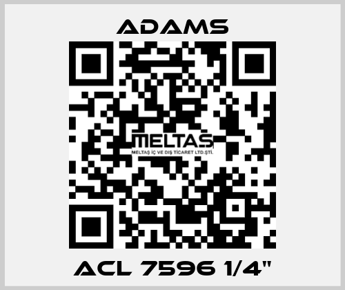 ACL 7596 1/4" ADAMS