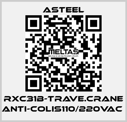 RXC31B-TRAVE.CRANE ANTI-COLIS110/220VAC  ASTEEL