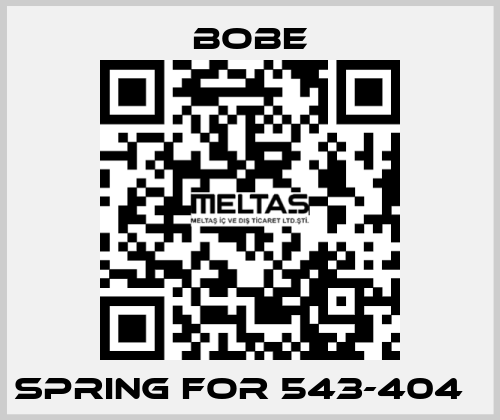 spring for 543-404В Bobe