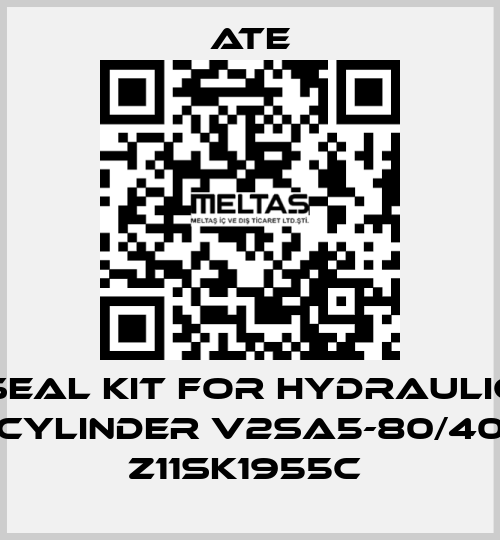 SEAL KIT FOR HYDRAULIC CYLINDER V2SA5-80/40 Z11SK1955C  Ate