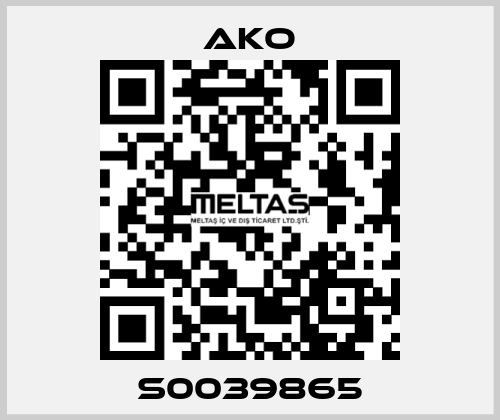 S0039865 AKO