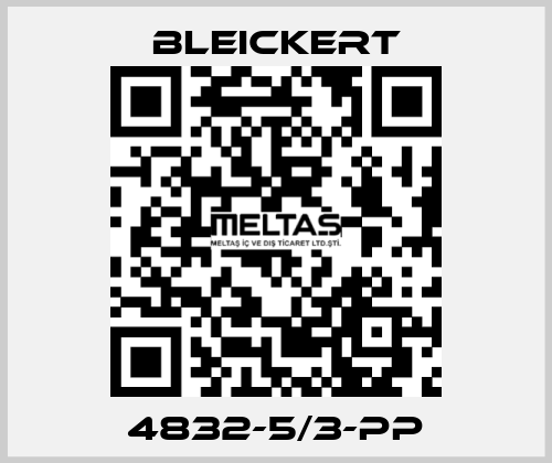4832-5/3-PP Bleickert