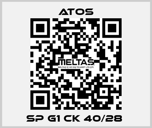 SP G1 CK 40/28  Atos