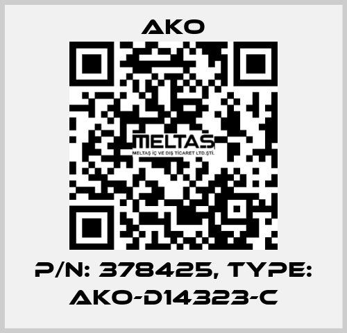 P/N: 378425, Type: AKO-D14323-C AKO