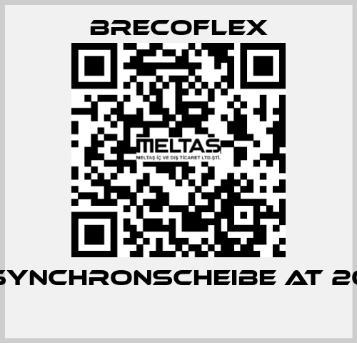SYNCHRONSCHEIBE AT 20  Brecoflex