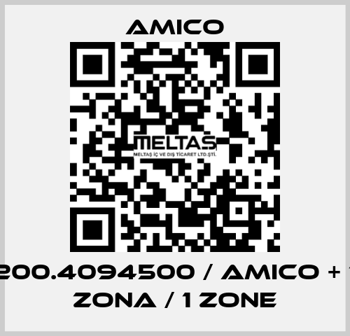 200.4094500 / AMICO + 1 ZONA / 1 ZONE AMICO