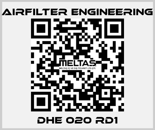 DHE 020 RD1 Airfilter Engineering
