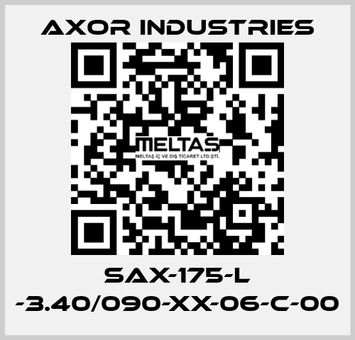 SAX-175-L -3.40/090-XX-06-C-00 Axor Industries