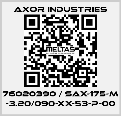 76020390 / SAX-175-M -3.20/090-XX-53-P-00 Axor Industries