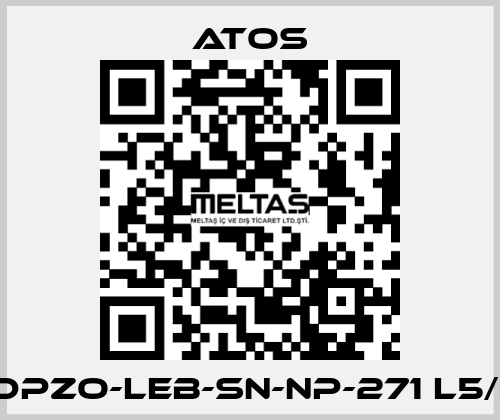 DPZO-LEB-SN-NP-271 L5/I Atos