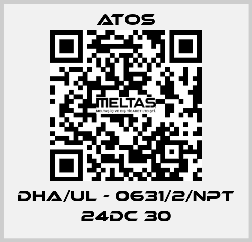 DHA/UL - 0631/2/NPT 24DC 30 Atos
