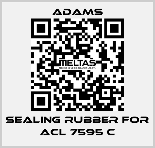 Sealing rubber for ACL 7595 C ADAMS