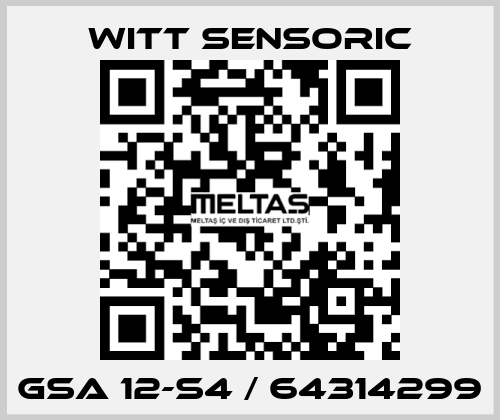 GSA 12-S4 / 64314299 Witt Sensoric