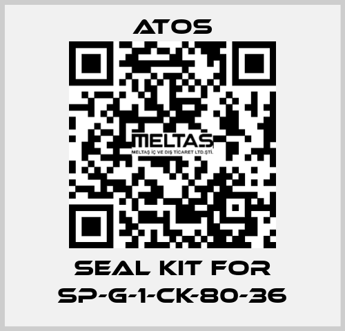 Seal kit for SP-G-1-CK-80-36 Atos