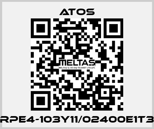 RPE4-103Y11/02400E1T3 Atos