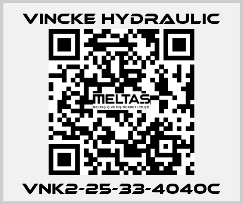 VNK2-25-33-4040C VINCKE HYDRAULIC