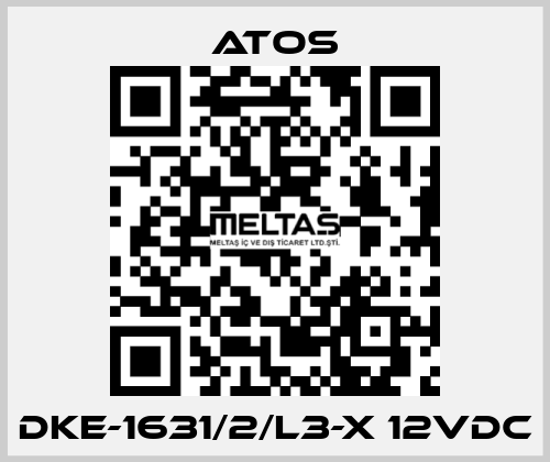 DKE-1631/2/L3-X 12VDC Atos