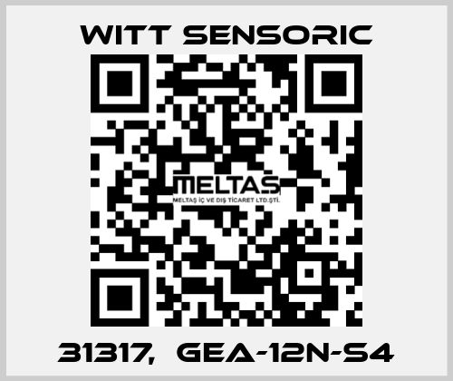 31317,  GEA-12N-S4 Witt Sensoric