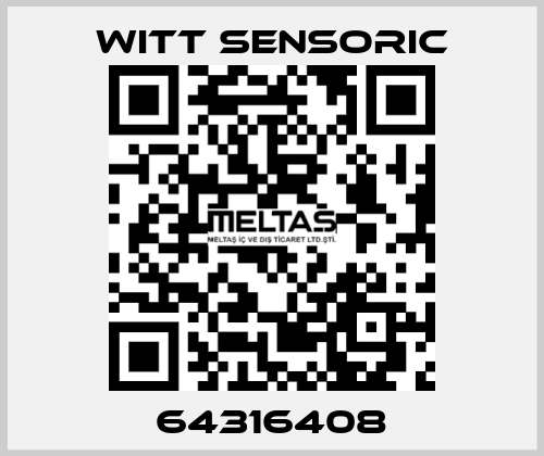 64316408 Witt Sensoric