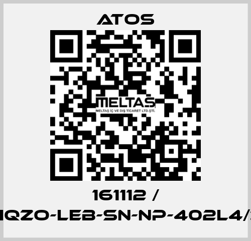 161112 / LIQZO-LEB-SN-NP-402L4/Z Atos