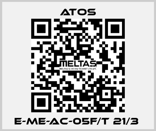 E-ME-AC-05F/t 21/3  Atos