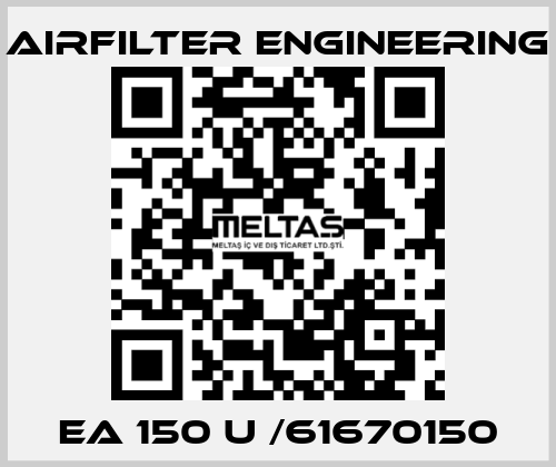 EA 150 U /61670150 Airfilter Engineering