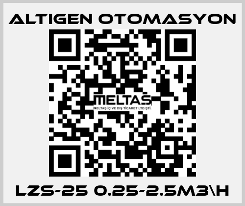 LZS-25 0.25-2.5m3\h Altıgen Otomasyon