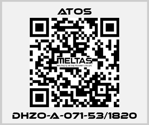 DHZO-A-071-53/1820 Atos