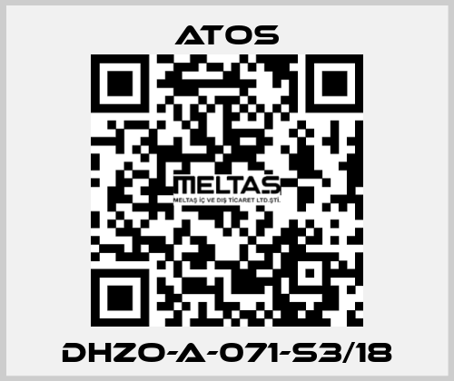 DHZO-A-071-S3/18 Atos