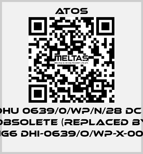 DHU 0639/0/WP/N/28 DC - obsolete (replaced by NG6 DHI-0639/O/WP-X-00)  Atos