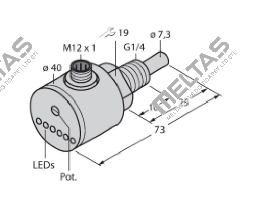 p/n: 6870102, Type: FCS-G1/4A4-ARX-H1140 Turck