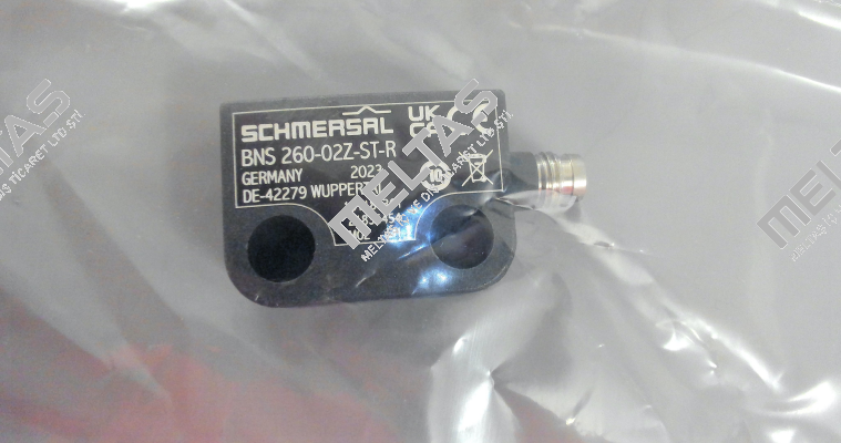 p/n: 101184361, Type: BNS 260-02Z-ST-R Schmersal