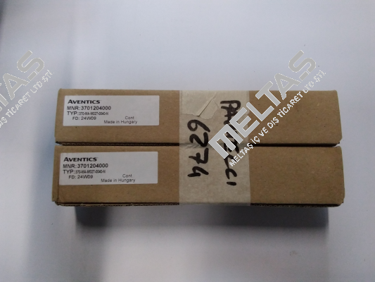 P/N: 3701204000, Type: 370-MA-M027-0040-N (12 mm) Aventics