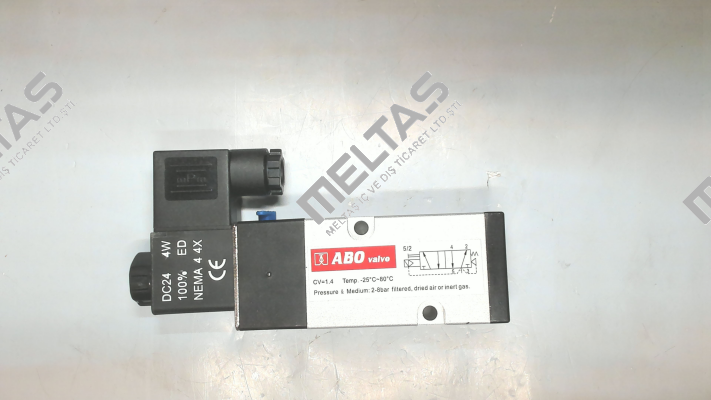 5/2 way solenoid valve,  G 1/4" ABO Valve