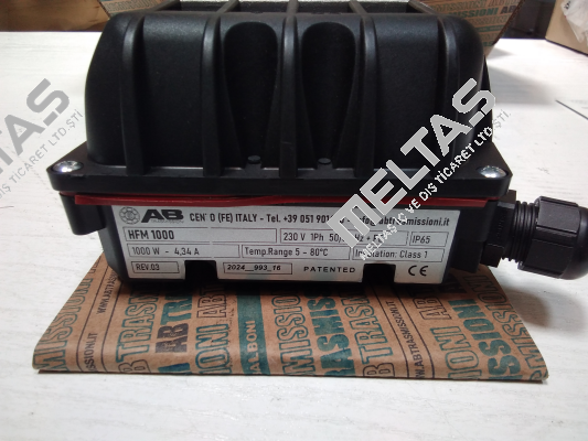 HFM 1000 AB Trasmissioni