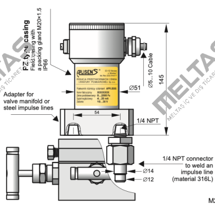 APRE-2000G/PZ/ Aplisens