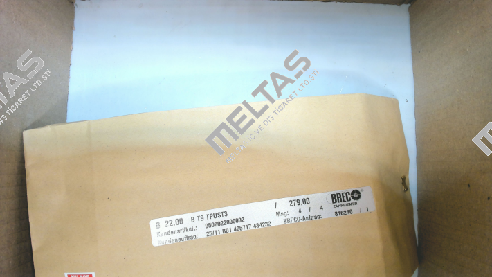 9508022000002 / 22 T9/279 Brecoflex