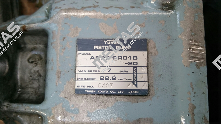 Rotary group repair kit for AR-FR01B-20  Yuken
