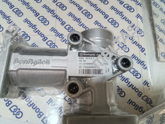 P/N: 127050060, Type: RAN 15 S A 2 HS B3 Bonfiglioli