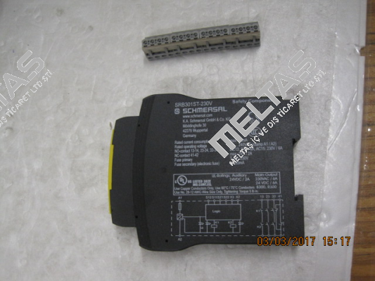 p/n: 101170099, Type: SRB301ST 230V Schmersal
