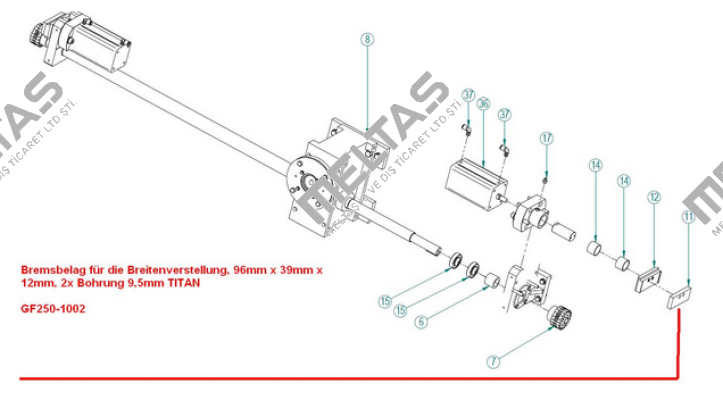 GF250-1002 BOTTERO