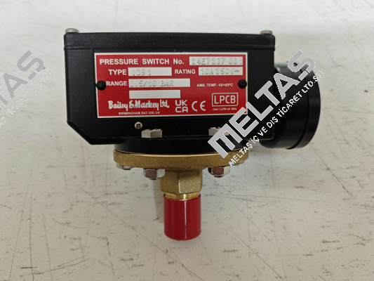 Type 1391 (0,5-10 BAR) Bailey & Mackey