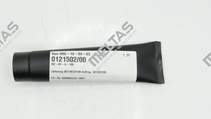 P/n: 0121502/00, Type: MZ-KF-A-100 Vahle