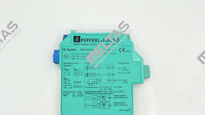 p/n: 262111, Type: KFD2-ST3-EX2 Pepperl-Fuchs
