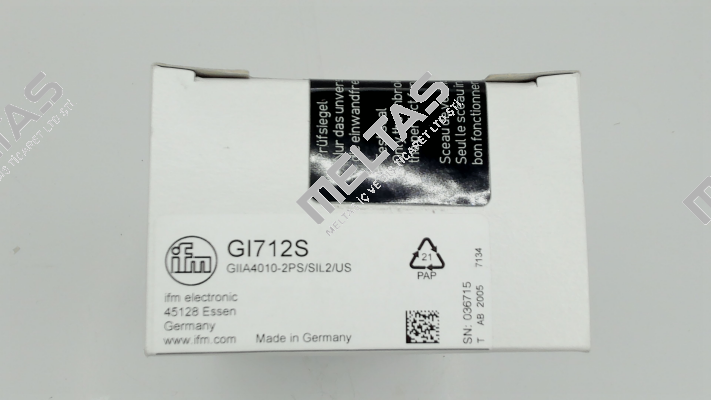 GI712S / GIIA4010-2PS/SIL2/US Ifm