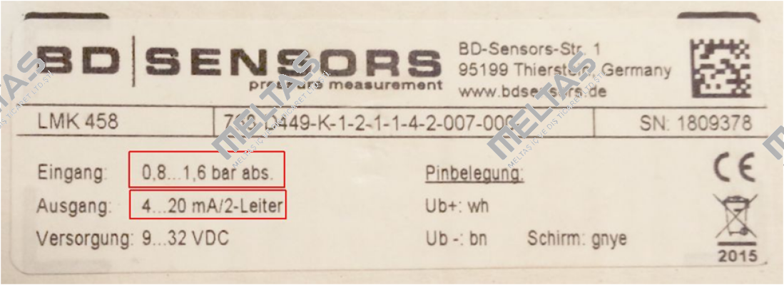 LMK 458  Bd Sensors
